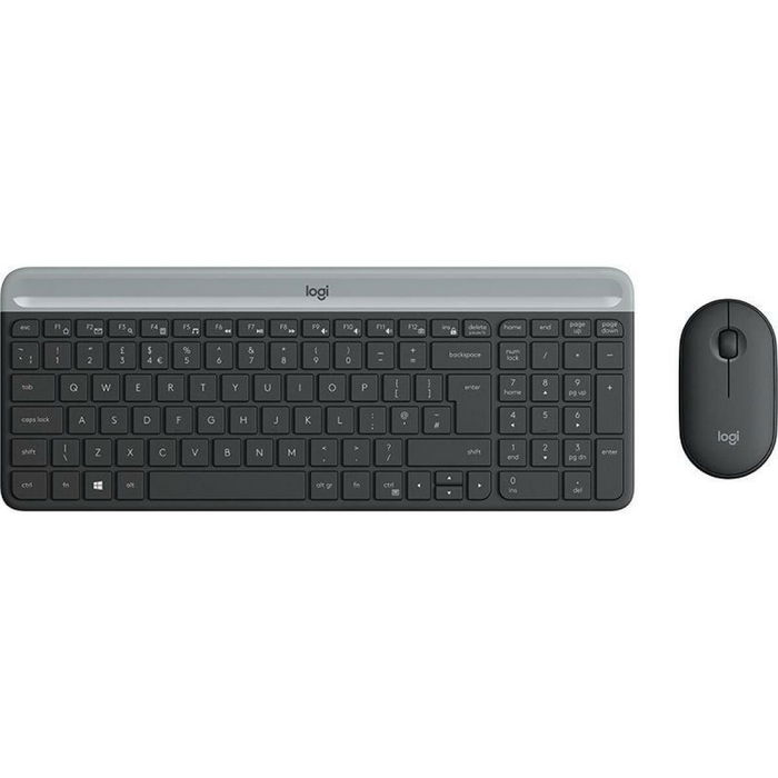 clavier et souris Logitech 920-009198 Noir Espagnol Qwerty clavier et souris Logitech 920-009198 Noir Espagnol Qwerty