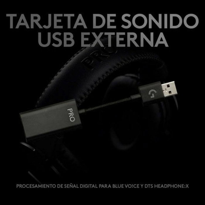 Logitech G Pro X Gaming Headset Noir