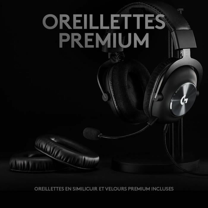 Logitech G Pro X Gaming Headset Noir