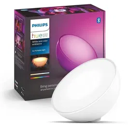 Philips Hue Go Lampe portable connectée Blanc et Couleur - Compatible Bluetooth, Alexa, Google Assistant, Apple HomeKit