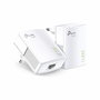 TP-LINK TL-PA7017 Kit Station CPL Powerline AV1000 Gigabit, 2 Prises Ethernet, Blanc, Multipack