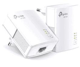 TP-LINK TL-PA7017 Kit Station CPL Powerline AV1000 Gigabit, 2 Prises Ethernet, Blanc, Multipack