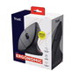Trust - Souris sans fil ergonomique verticale avec capteur optique 1600 DPI, récepteur USB et boutons de pouce pour navigation