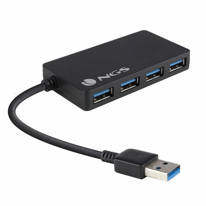 NGS iHub 3.0 Hub USB 4 Ports Noir NGS iHub 3.0 Hub USB 4 Ports Noir