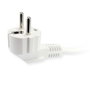 Equip Multiprise 6 Prises Type F avec Interrupteur Blanc - Longueur de Câble 1,5m - 250V - Plastique