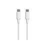 Câble USB-C Muvit MCUSC0008 Blanc Noir 1,2 m