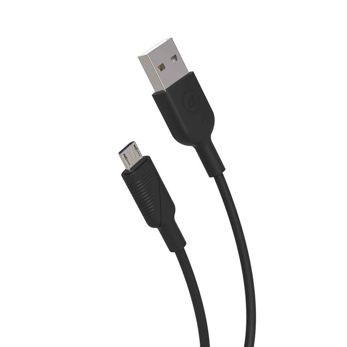 Câble Micro USB Muvit MCUSC0014 Noir 1,2 m