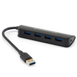 Conceptronic Hub USB 3.0 4 Ports - Concentrateur USB Haute Vitesse pour Ordinateur Portable et PC