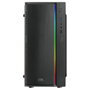 Mars Gaming MCM Boîtier PC Micro-ATX Noir Ventilateur 80mm RGB USB 3.0