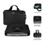 Subblim Mallette pour Ordinateur Portable 15.6 Pouces avec Souris Filaire, Sacoche en Polyester Résistant, Gris