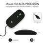 Subblim Mallette pour Ordinateur Portable 15.6 Pouces avec Souris Filaire, Sacoche en Polyester Résistant, Gris