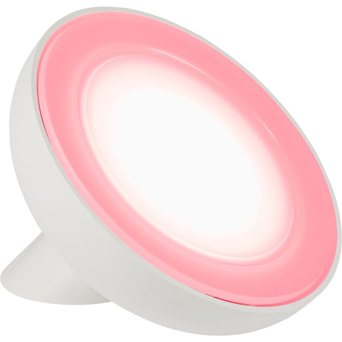 Philips Hue White & Color Ambiance Bloom, Lampe de table LED 4ème génération, Blanc