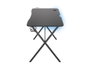 Genesis Mesa Gaming Holm 200 RGB Bureau Gaming avec Hub USB 3.0, RGB LED, MDF Noir, 113x60x75 cm