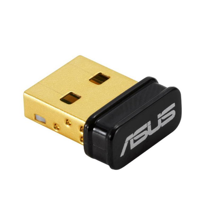 Asus USB-BT500 - Adaptateur Bluetooth 5.0 USB-A - Compatible Bluetooth 2.1 à 4.x - Technologie Low Energy - Connexion sans fil pour PC, casques, enceintes, claviers