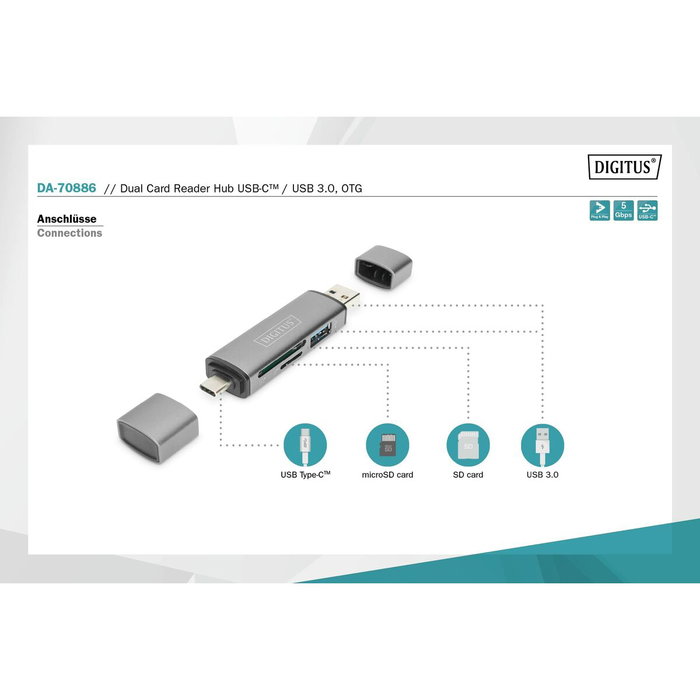 Digitus by Assmann Câble Réseau Rigide UTP 6ème Catégorie DA-70886 Digitus by Assmann Câble Réseau Rigide UTP 6ème Catégorie DA-70886