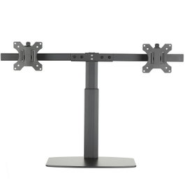 Ewent EW1538 Support de Table avec Ressort à Gaz pour 2 Moniteurs jusqu'à 27 pouces - Ergonomique