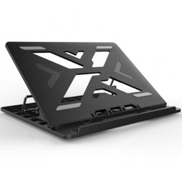 Conceptronic Support Refroidissement Portable Jusqu'à 15.6 Pouces 7 Niveaux Hauteur Réglable Ergonomique Antidérapant