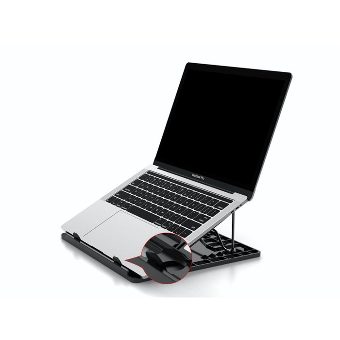 Conceptronic Support de refroidissement ERGO pour ordinateurs portables jusqu'à 15,6 pouces