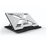 Conceptronic ERGO Support de refroidissement en aluminium gris