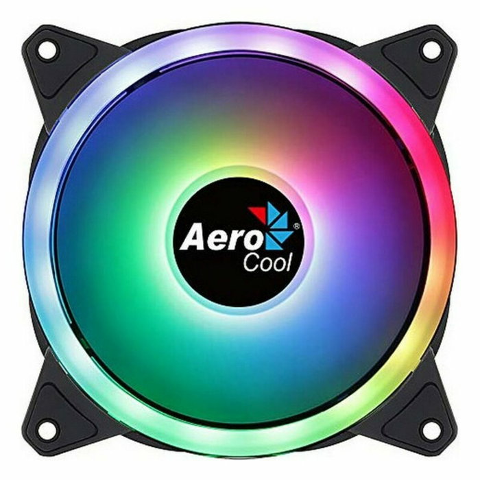 Ventillateur de cabine Aerocool Duo 12 1000rpm (Ø 12 cm) RGB Ø 12 cm (1 Unité) Ventillateur de cabine Aerocool Duo 12 1000rpm (Ø 12 cm) RGB Ø 12 cm (1 Unité)