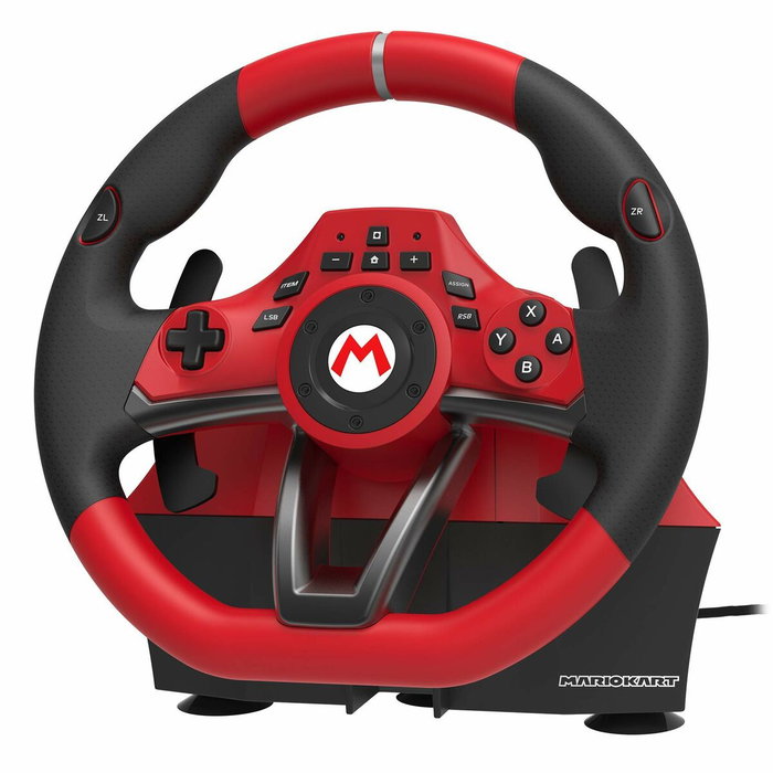 Hori Mario Kart Racing Wheel Pro Deluxe - Rouge Hori Mario Kart Racing Wheel Pro Deluxe - Rouge