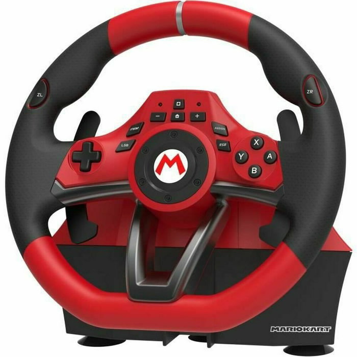 Hori Mario Kart Racing Wheel Pro Deluxe - Rouge Hori Mario Kart Racing Wheel Pro Deluxe - Rouge