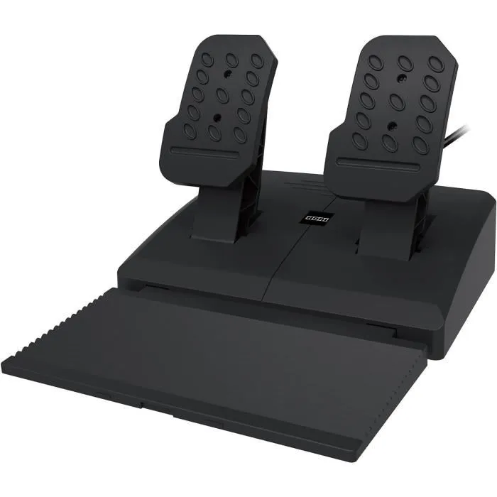 Hori Volant de course Mario Kart Racing Wheel Pro Deluxe pour Nintendo Switch et PC - Pédales incluses - Rouge