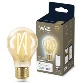 WiZ Ampoule connectée vintage variable Blanc E27 50W, intelligente Wi-Fi