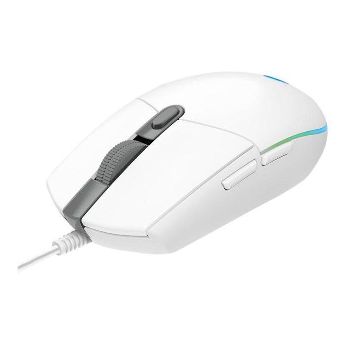 Logitech G102 LIGHTSYNC Souris Gamer Optique, 8000 DPI, Blanc