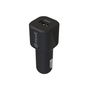 Chargeur de voiture Muvit 1,2 m Noir