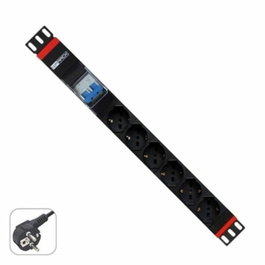 WP Réglette rack 1U 6 prises Schuko WPN-PDU-G02-06