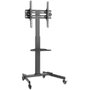 Equip Support au sol pour TV avec roues, VESA 400x400, charge max 35 kg, noir, écrans 32-55 pouces