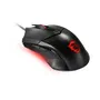 MSI CLUTCH GM08 - Souris gamer filaire RGB, optique, poids ajustables (3 poids amovibles), switchs 10 millions de clics, USB