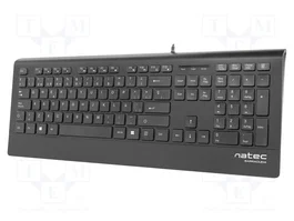 NATEC BARRACUDA Clavier informatique noir ES USB A