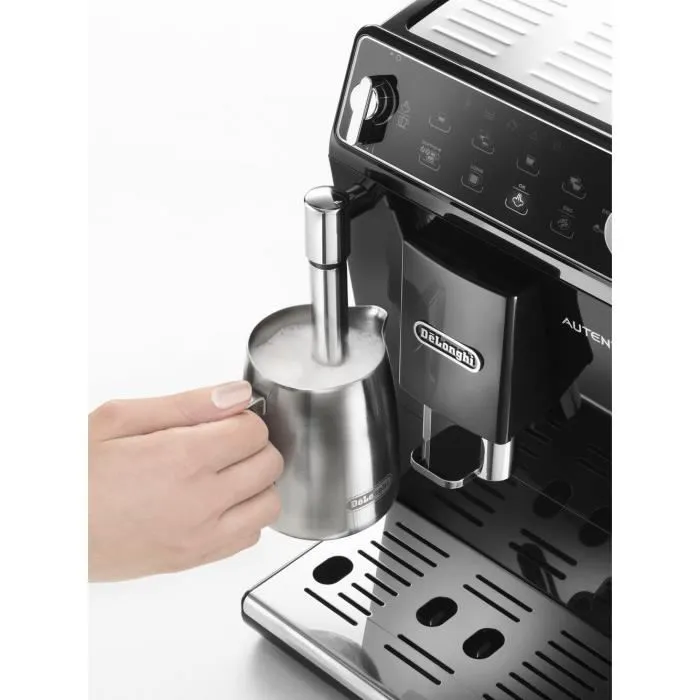 De'Longhi Autentica ETAM29.510.B Machine Expresso Broyeur Automatique 15 Bars - 6 Recettes - Noir - Capacité 1.4L et 200g