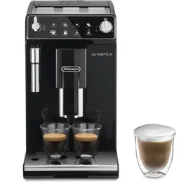 Delonghi Autentica ETAM29.510B - Machine expresso automatique avec broyeur à grains - 15 bar - 1.4 L - 200 g - Noir