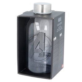 STOR Bouteille en verre 620 ml Avengers Marvel Vengadores avec boîte cadeau