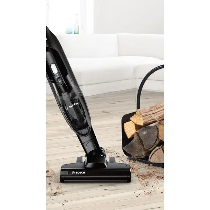 Bosch BBHF220 Aspirateur balai sans fil 2en1 Readyy'y 20V Max, 40 min autonomie, bac 0.4L, filtre lavable, avec aspirateur de table intégré