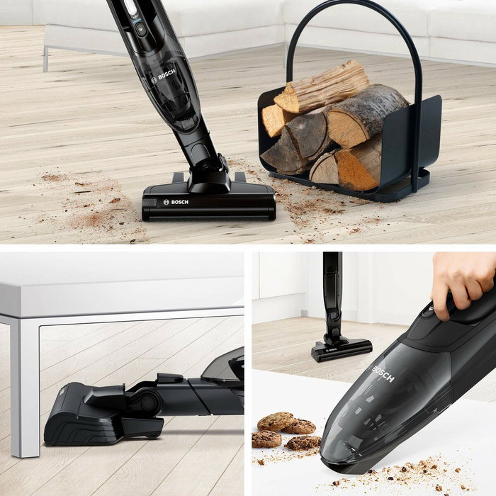Bosch BBHF220 Aspirateur balai sans fil 2en1 Noir