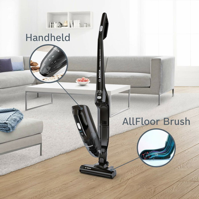 Bosch BBHF220 Aspirateur balai sans fil 2en1 Noir