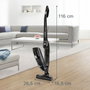 Bosch BBHF220 Aspirateur balai sans fil 2en1 Noir
