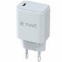 Chargeur mural Muvit MCACC0012 Blanc Noir 20 W