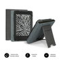 Subblim Clever Funda Ebook Stand Case Universelle pour eReader 6 Pouces avec Support de Table, Gris