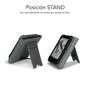 Subblim Clever Funda Ebook Stand Case Universelle pour eReader 6 Pouces avec Support de Table, Gris