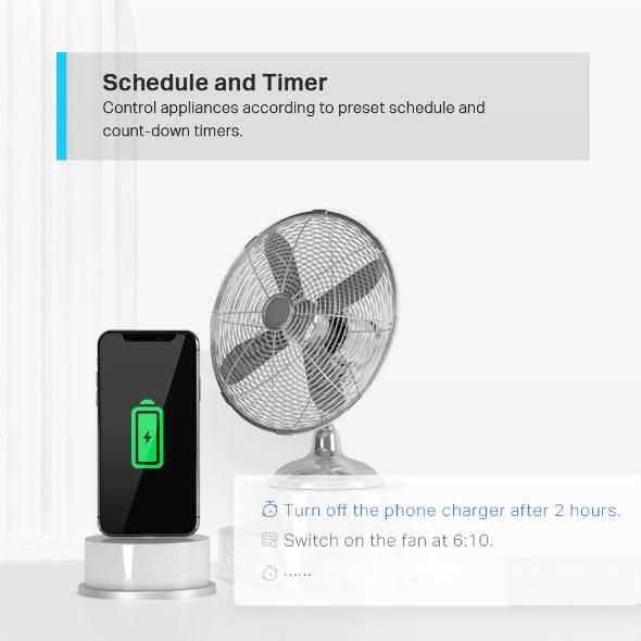 TP-Link P100 - Prise connectée intelligente mini Wi-Fi et Bluetooth, contrôle par Alexa/Assistant Google, mode absence, pour Android/iOS, 13A 220-240V