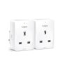 TP-Link P100 - Prise connectée intelligente mini Wi-Fi et Bluetooth, contrôle par Alexa/Assistant Google, mode absence, pour Android/iOS, 13A 220-240V