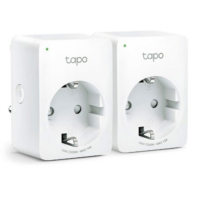 Prise Intelligente TP-Link P100 Wi-Fi 220 V 220-240 V 13 A 10 A Blanc (2 Unités)