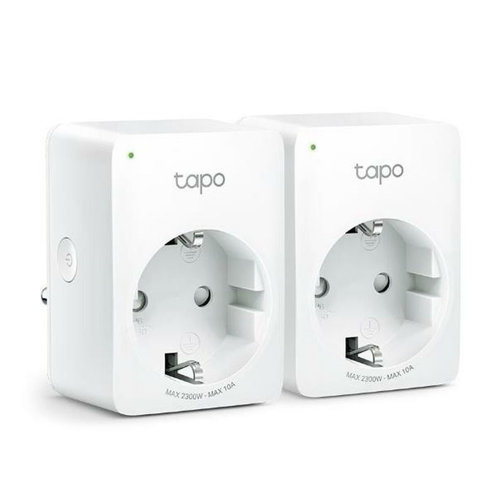 Prise Intelligente TP-Link P100 Wi-Fi 220 V 220-240 V 13 A 10 A Blanc (2 Unités)
