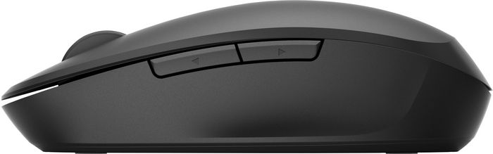 HP Souris sans fil Double Mode 300 Noire - Bluetooth et 2.4 GHz, Commutation facile entre deux ordinateurs