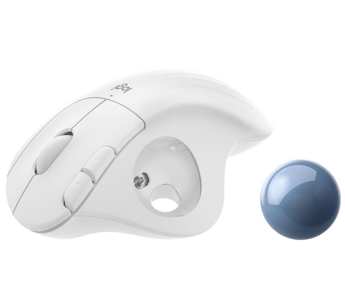 Logitech ERGO M575 Trackball sans fil, Blanc cassé